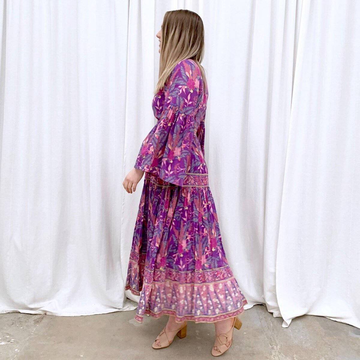 Robe Longue Hippie Femme