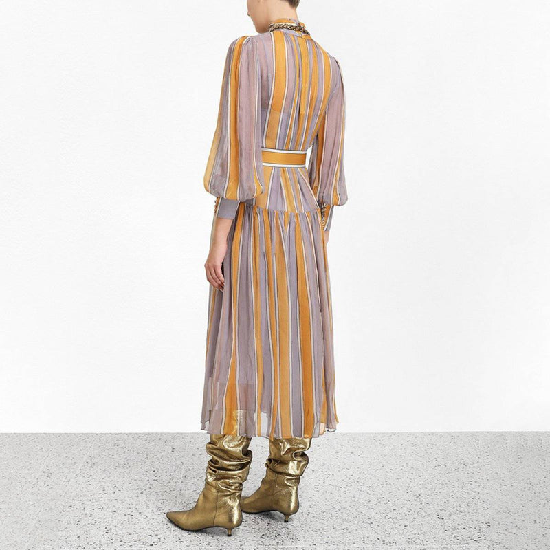 Robe Longue Hippie Fille - Multi-couleur / S