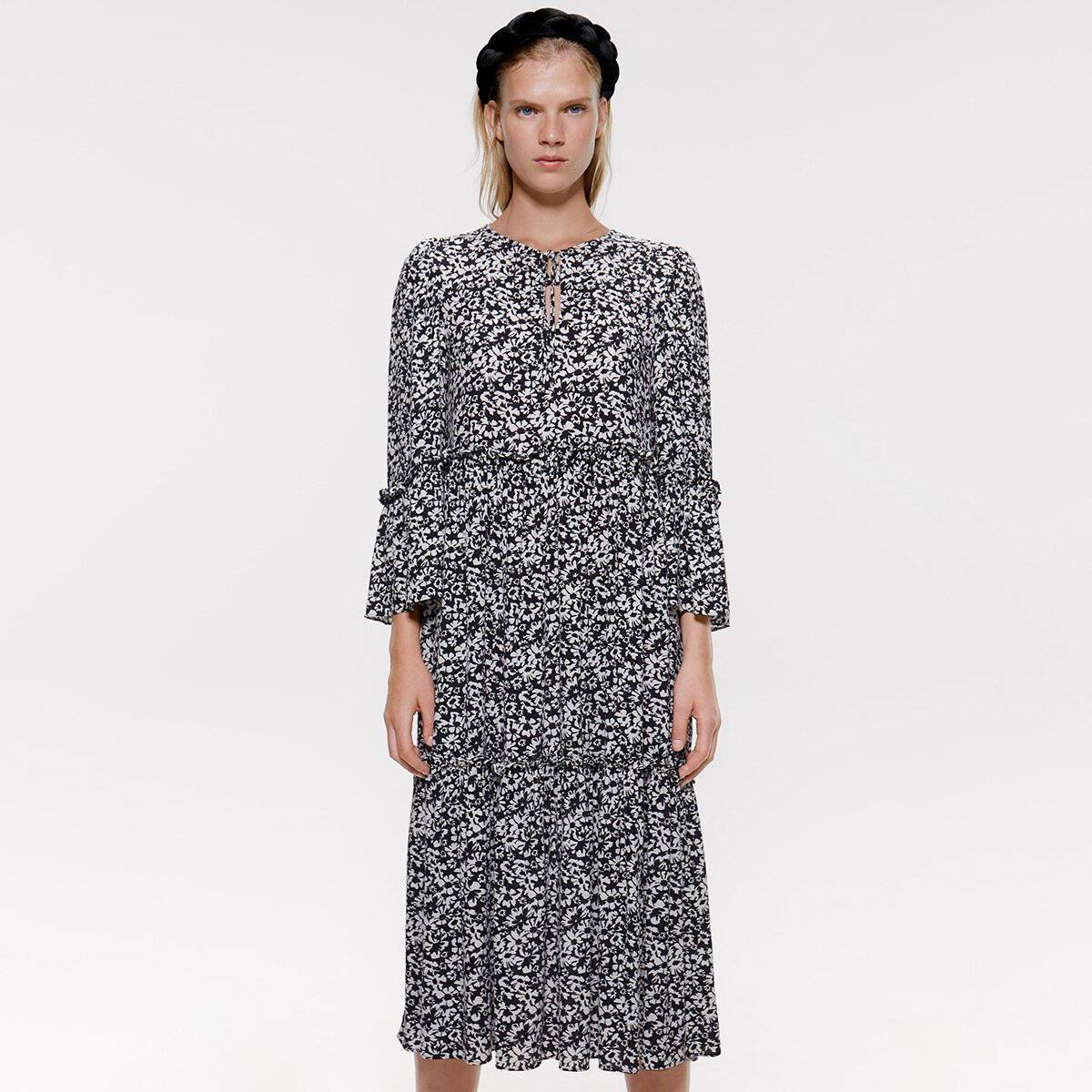 Robe Longue Hippie Soirée - Noir / XS