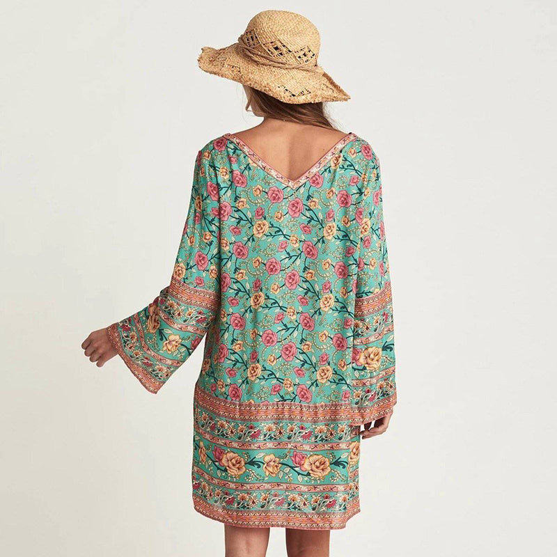 Robe Longue It Hippie 2019 - Vert / S