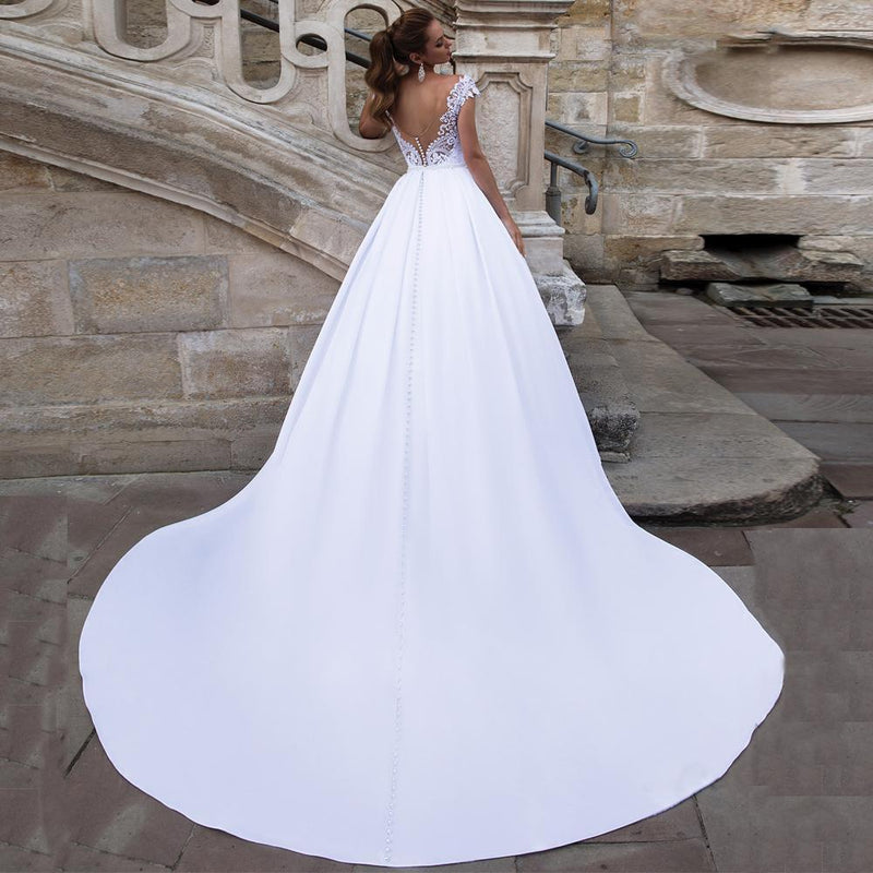 Robe longue mariage boheme