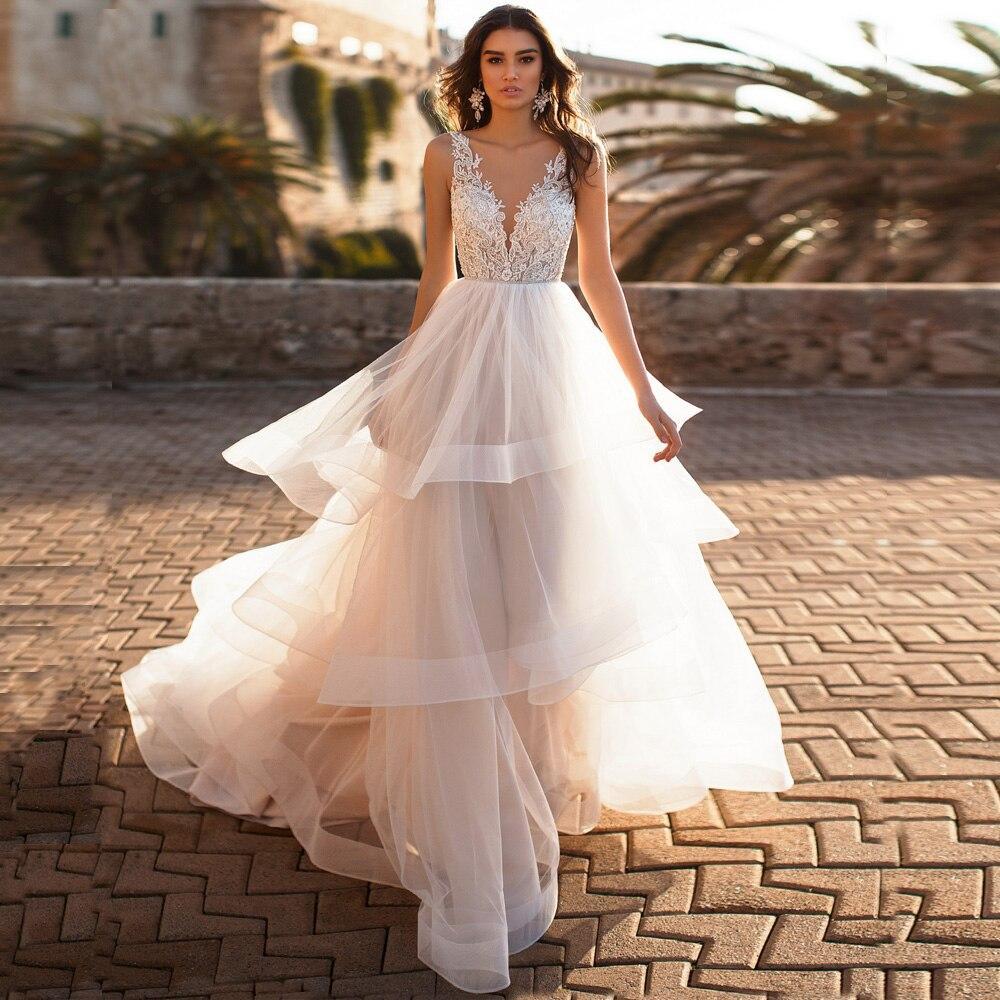 Robe longue mariage boheme chic