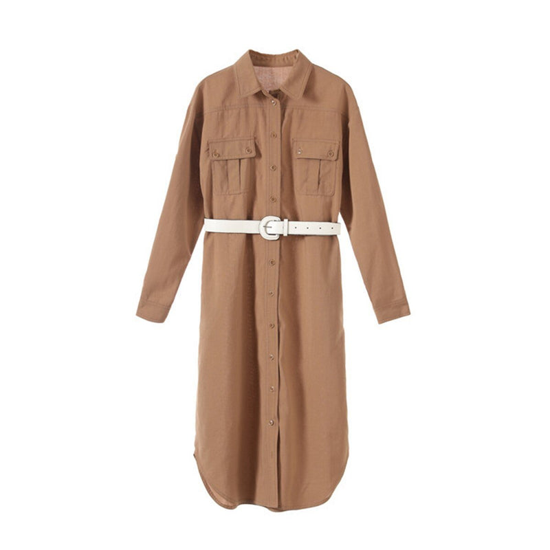 Robe Longue Style Hippie Chic - Marron / S