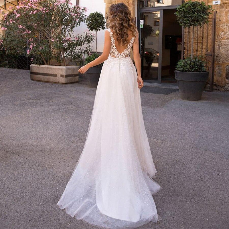 Robe longues boheme mariage