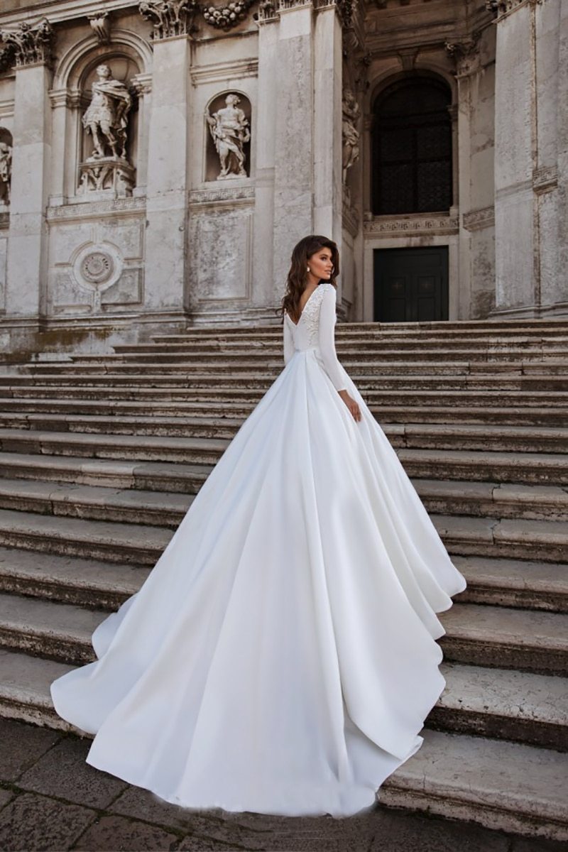 Robe Mariage Boheme Chic - Blanc / 32