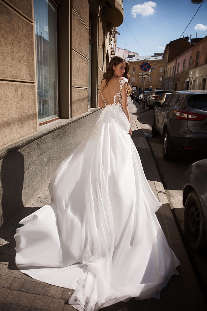 Robe Mariage Bohème Dos Nu