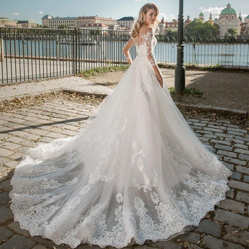Robe mariage boheme manche