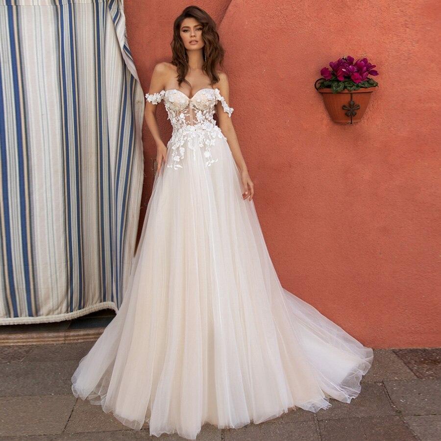Robe mariage fleurie