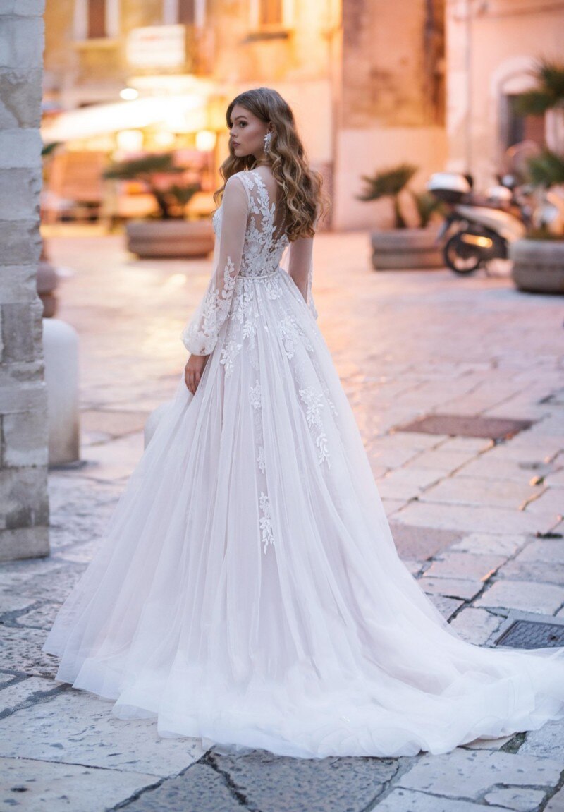 Robe Mariage Hippie Bohème - Blanc / 32