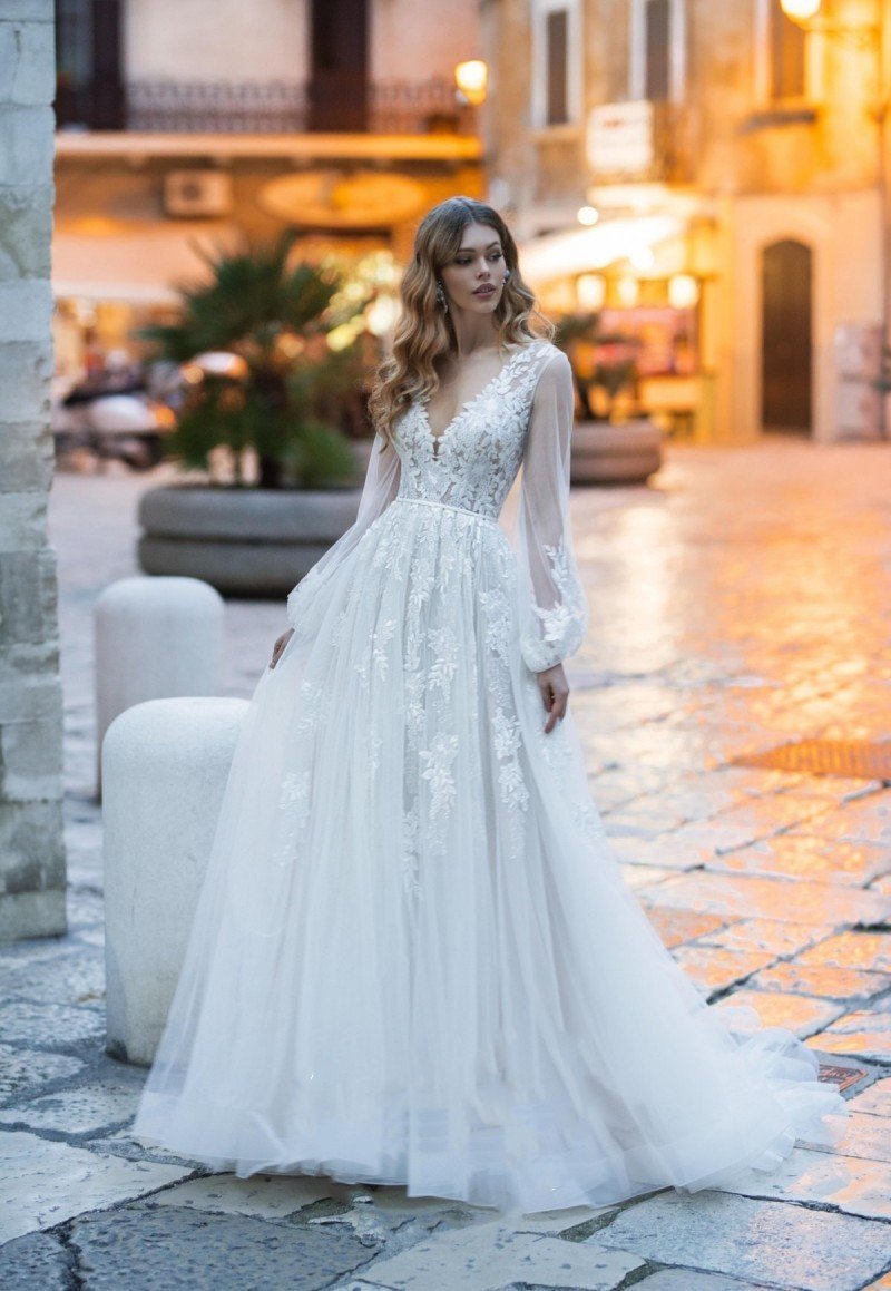 Robe Mariage Hippie Bohème - Blanc / 32