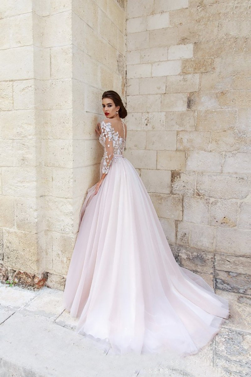 Robe Mariée Bohème Chic - Rose / 32