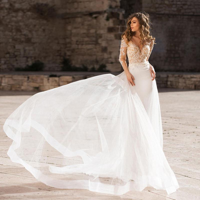 Robe Mariée Boheme Fleurie