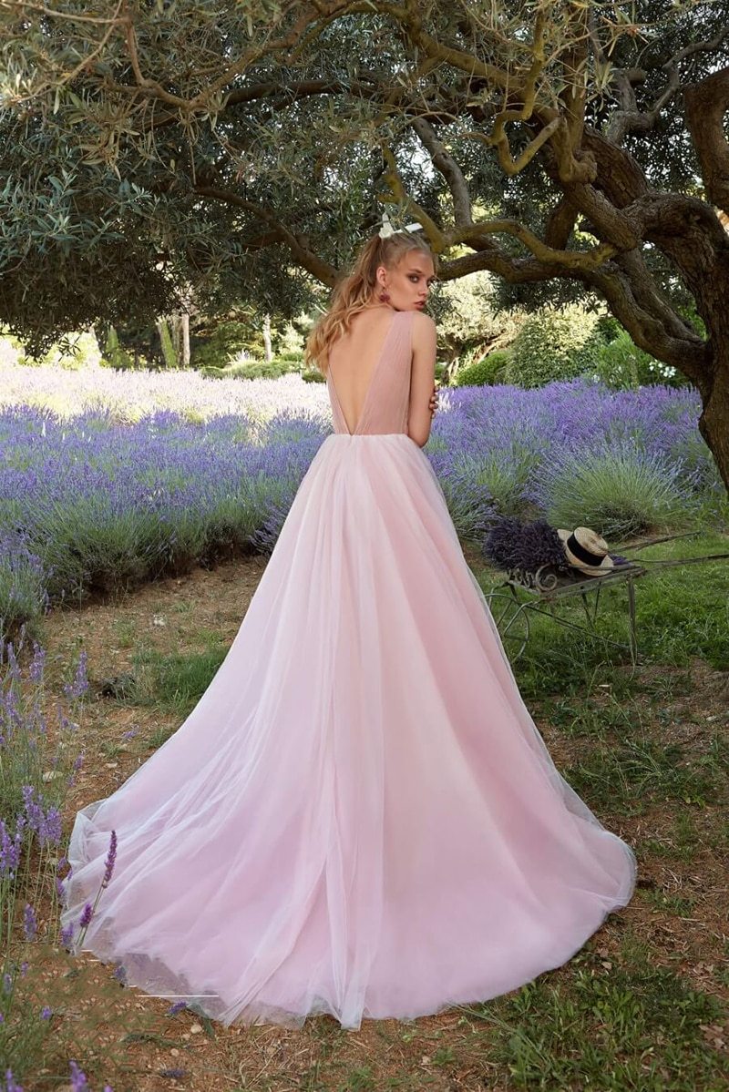 Robe Mariée Bohème Rose