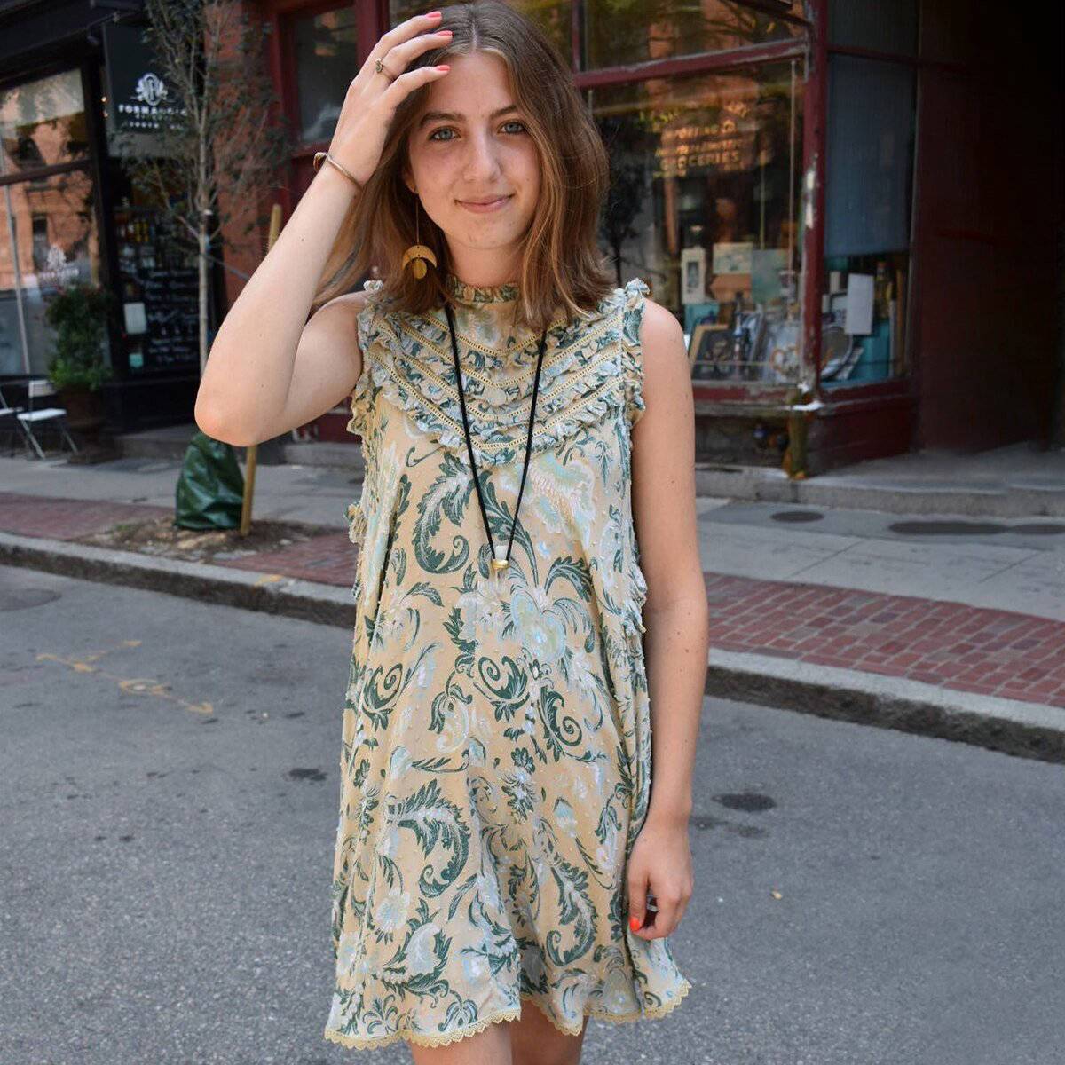 Robe Maxi Hippie Chic - Vert / S