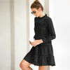 Robe Noire Bohème Chic