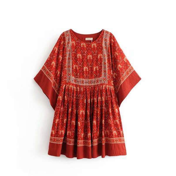 Robe Style Bohème Florale
