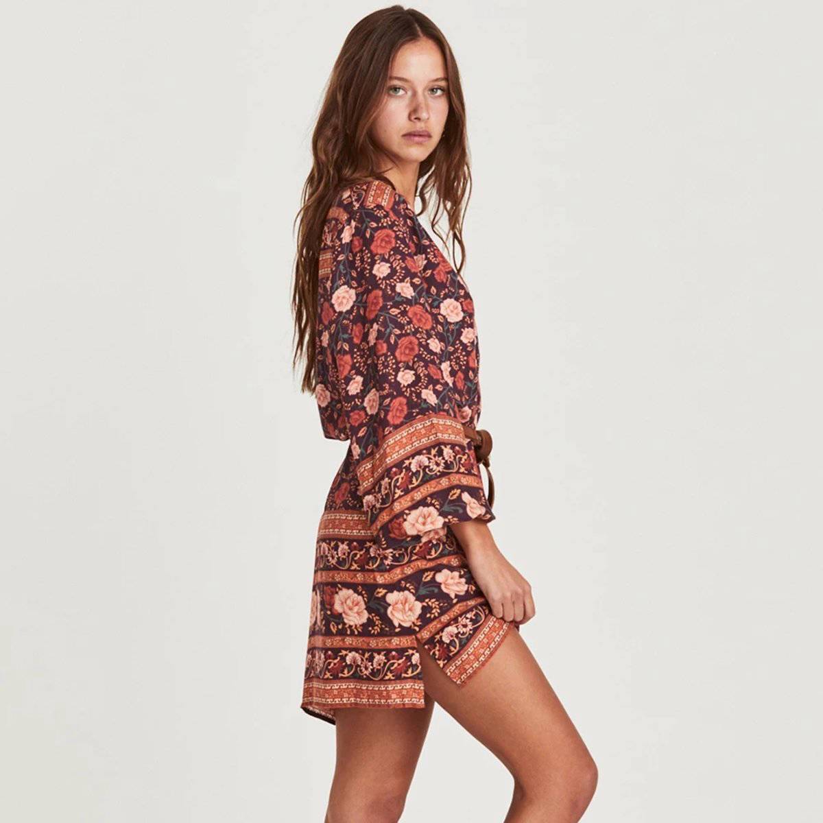 Robe Style Hippie Bohème - Noir / S