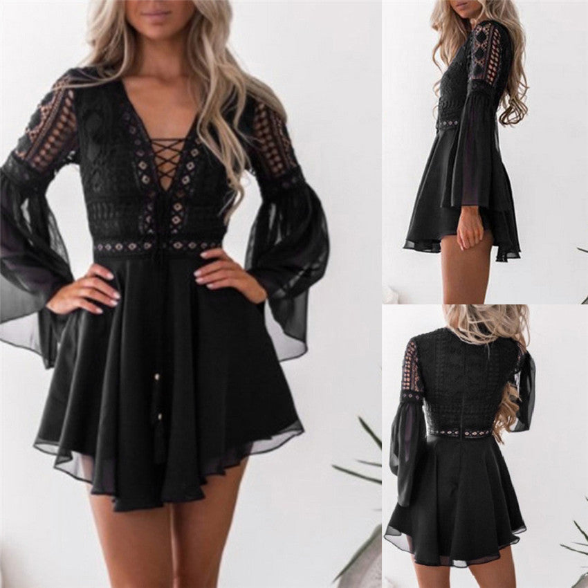 Robe bohème blanche romantique