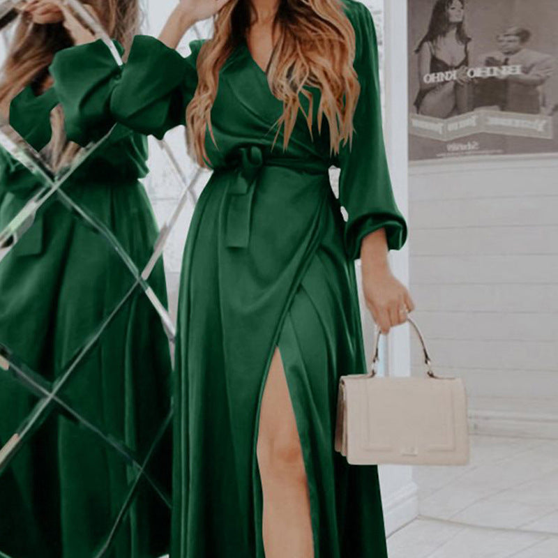 Robe Longue Velours Bohème