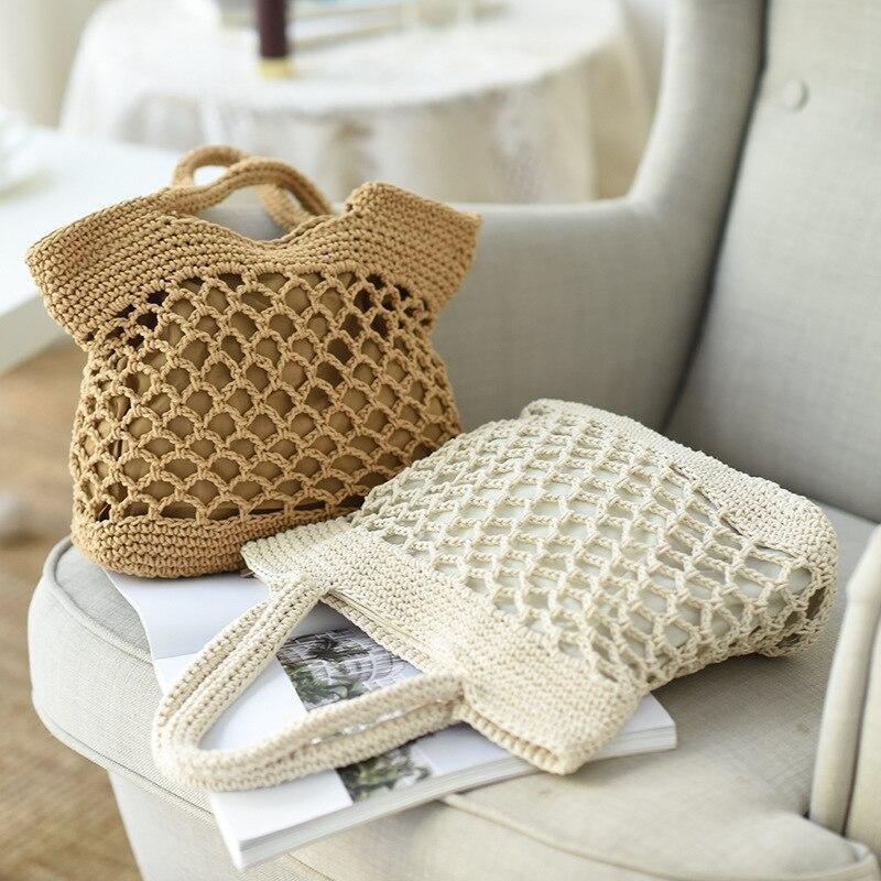 Sac Bohème Paille Tressée