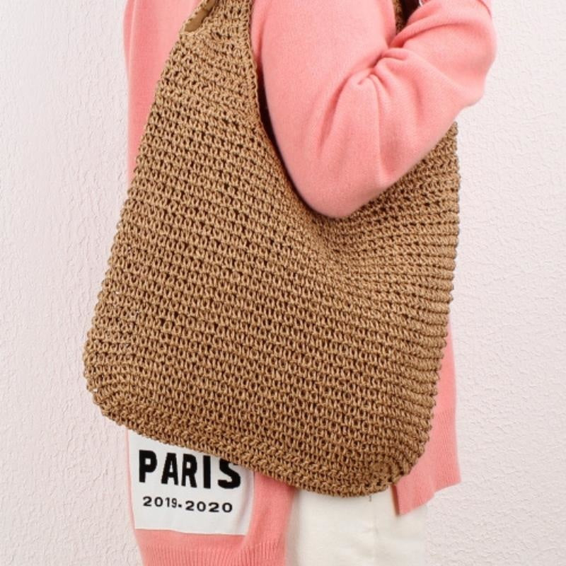 Tote Bag Bohème Paille